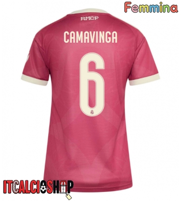 Real Madrid Eduardo Camavinga #6 Terza Maglia Femmina 2026-27 Manica Corta Real Madrid Eduardo Camavinga #6 Terza Maglia Femmina 2026-27 Manica Corta